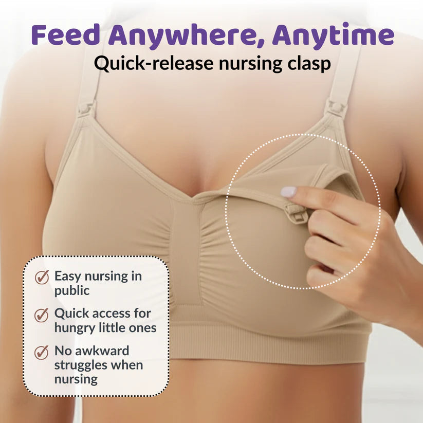 Supportive Comfort Bra – Dream Nursing Bra!